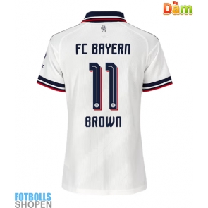 Billiga Bayern Munich Nathaniel Brown #11 Bortatröja Dam 2026-27 Kortärmad